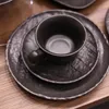 Wilmax Kaffeetassen Set mit Untertassen 180 ml 2er Schwarz Produktbild-Vorschau 5