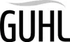 The image shows the brand name GUHL in large black letters with a gray wavy line above it. Produktbild-Vorschau