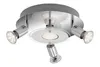 Plafoniere LED faretti 4xGU10 3000K Ø25cm 12W metallo Anteprima dell’immagine prodotto 8