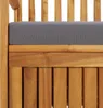 Ławka Ogrodowa Ze Schowkiem, 120 Cm, Lite Drewno Akacjowe Podgląd zdjęcia produktu 12