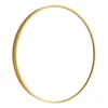 40cm Golden Rund Spiegel Dekorative HD Wandspiegel Produktbild-Vorschau 3