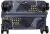 The bottom view of a suitcase with four wheels. Produktbild-Vorschau