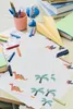 Friendly Fox Dino Briefpapier für Kinder 20 Blatt DIN A4 Produktbild-Vorschau 2