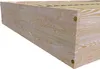 Bettkasten 2 Sitzer aus Holz mit Kopfteil - 160x200 - Roh Produktbild-Vorschau 5