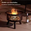 Vonhaus Feuerstelle aus Stahl mit Geometrischer Design für Produktbild-Vorschau 6