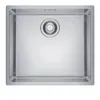 A top-down view of a stainless steel kitchen sink. Náhled obrázku produktu