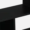 A close-up view of a black shelf unit. Produktbild-Vorschau