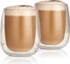 GOURMETmaxx Cappuccino-Gläser 2er Set 250ml Doppelwandige Produktbild-Vorschau 2