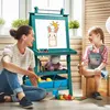 GOPLUS 3 in 1 Standtafel für Kinder, Magnetisches Produktbild-Vorschau 6
