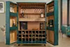 riess-ambiente Barschrank GOLDEN SUNSET 140cm türkis gold Produktbild-Vorschau 11