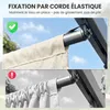 Sweiko Ersatzdach für 4 x 3 m Pergola, einziehbar, mit Produktbild-Vorschau 9