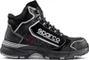 A black Sparco Allroad-H Okayama S3 SRC safety shoe is shown against a white background. Náhled obrázku produktu