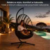 Swoods XXL Fotel Wiszący ze Stelażem – Do Wnętrz i na Podgląd zdjęcia produktu 2