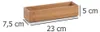 Zeller Ordnungsbox, Bamboo 23x7,5x5 Produktbild-Vorschau 6