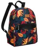 Damen Rucksack elegant sportlich mit Blumenmuster, 30x25x9 Produktbild-Vorschau 1