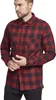 Urban Classics Kariertes Hemd für Männer Unifir rot schwarz Produktbild-Vorschau 4