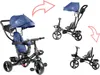 KIK KX6200_1 Dětská tříkolka TRIKE FIX LITE modrá Náhled obrázku produktu 34