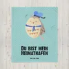 Mr. & Mrs. Panda Plaid Eule Matrose - Türkis Pastell - Produktbild-Vorschau 5