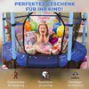 Detská trampolína HOMCOM Ø163 cm, trampolína pre deti od 3 Náhľad obrázku produktu 9