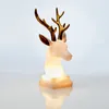 LED Polyresin Figur  Rentier Kopf warmweiße LEDs Dekoration Produktbild-Vorschau 4
