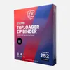 TCG Guru 9-Pocket Toploader Xenon Binder Noir Voir les images du produit 3