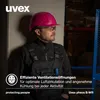 Schutzhelm uvex pheos B-WR 9772730 pink mit Lüftungen Produktbild-Vorschau 7