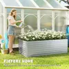 Outsunny Hochbeet aus verzinktem Stahl 2er Set 180 x 90 x Produktbild-Vorschau 6