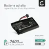 CELLONIC 1x Batteria per Navigatore GPS Compatibile con Anteprima dell’immagine prodotto 2