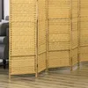 HOMCOM Paravent, 6-dielny, 270 x 180 cm, predelovací panel, Náhľad obrázku produktu 8