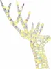 vidaXL 3D Rentier mit 140 LEDs Warmweiß 128 cm PET Produktbild-Vorschau 6