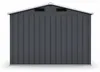 Aga Casetta da giardino 248x193x179 cm Grigio scuro Anteprima dell’immagine prodotto 4