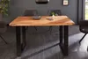 riess-ambiente Massivholz Esstisch IRON CRAFT 120cm braun Produktbild-Vorschau 3