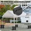 4X Pavillon Sandsäcke Outdoor-Sandsack Standfuß Gewichte Produktbild-Vorschau 4