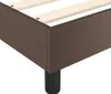 vidaXL Box spring bed frame brown 180x200 cm Imitace kůže Náhled obrázku produktu 6