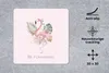 MuchoWow® Mauspad Mousepad Flamingo - Blumen - Blätter - Produktbild-Vorschau 2