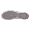 The bottom view of a pink and white shoe. Produktbild-Vorschau