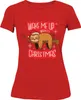 Wake me up when it's christmas Faultier - Weihnachten Produktbild-Vorschau 2
