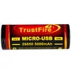 26650 5000mAh baterie s ochranou PCB - dobíjení přes USB Náhled obrázku produktu 6