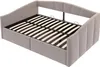 Letto imbottito Sweiko Divano letto 140x200 cm, Con Anteprima dell’immagine prodotto 10