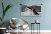 MuchoWow® Wandteppich Wandbehang Wal - Wasser - Schwarz - Produktbild-Vorschau 5