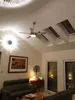 Stropný ventilátor Ursa brúsený nikel Strieborný / orechové Náhľad obrázku produktu 4