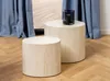 Mice table basse lot de 2 pièces beige. Voir les images du produit 5