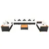 vidaXL set da salotto da giardino 9 pezzi con cuscini in Anteprima dell’immagine prodotto 14