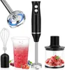 Stabmixer, 500W Edelstahl Mixer, 4-in-1 Stabmixer mit Produktbild-Vorschau 1
