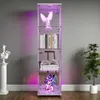 UnboxG Glasvitrine Standvitrine,4 Lagen Glas Vitrine Produktbild-Vorschau 2