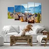 Bild auf Leinwand - Leinwandbild - Berge See Wasser - Produktbild-Vorschau 6