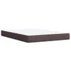 Boxspringbett mit Matratze Dunkelbraun 160x200 cm Stoff Produktbild-Vorschau 8