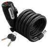 Trizand 27614 Fahrradschloss 150 cm, 12 mm, Stahl, schwarz Produktbild-Vorschau 5