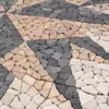 vidaXL Mosaikfliesen Windmuster Mehrfarbig 120 x 120 cm Produktbild-Vorschau 5