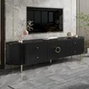 Szafka pod telewizor Merax z falistą strukturą 3D, Podgląd zdjęcia produktu 3